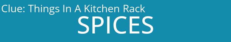 Things In A Kitchen Rack