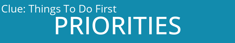 Things To Do First