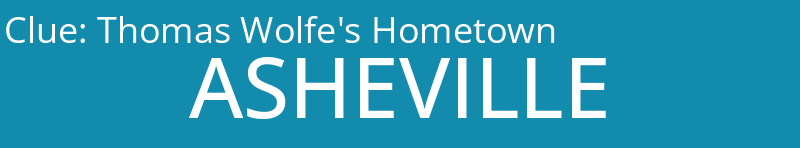 Thomas Wolfe's Hometown