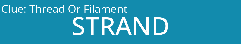 Thread Or Filament