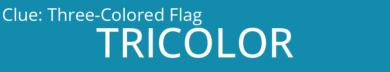 Three-Colored Flag