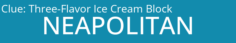 Three-Flavor Ice Cream Block