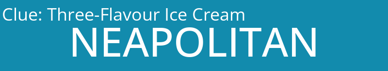 Three-Flavour Ice Cream