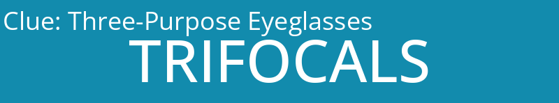 Three-Purpose Eyeglasses