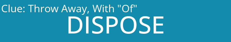 Throw Away, With "Of"