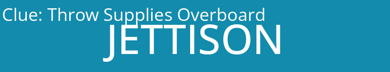 Throw Supplies Overboard