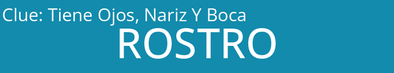 Tiene Ojos, Nariz Y Boca