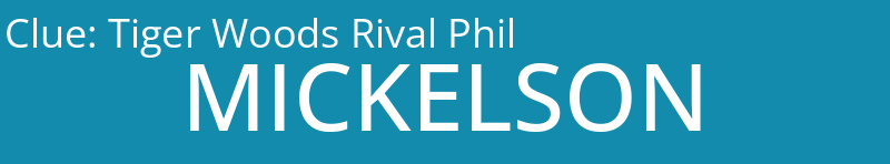 Tiger Woods Rival Phil