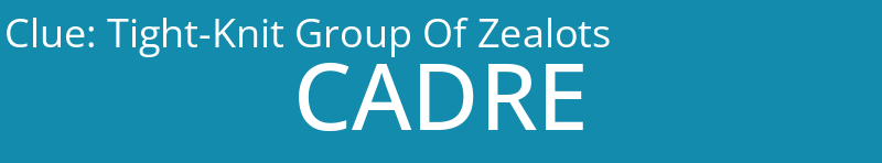 Tight-Knit Group Of Zealots