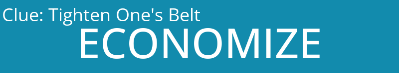 Tighten One's Belt