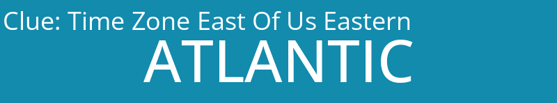 Time Zone East Of Us Eastern