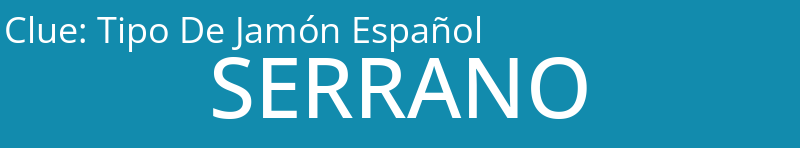 Tipo De Jamón Español