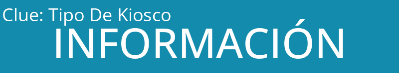 Tipo De Kiosco