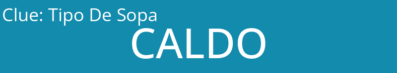 Tipo De Sopa