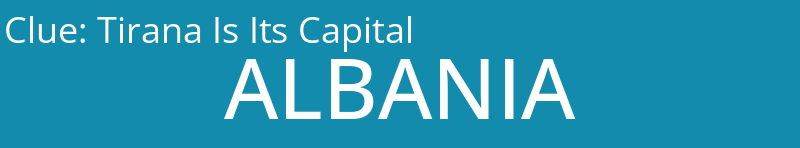 Tirana Is Its Capital