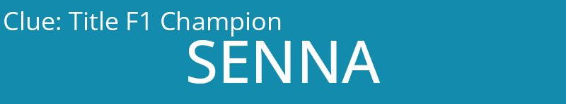 Title F1 Champion
