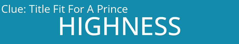 Title Fit For A Prince