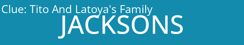 Tito And Latoya's Family