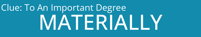 To An Important Degree