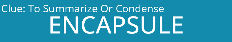 To Summarize Or Condense