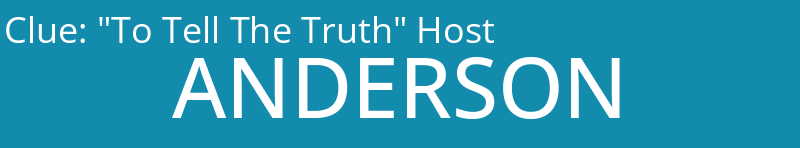"To Tell The Truth" Host