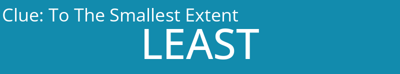 To The Smallest Extent