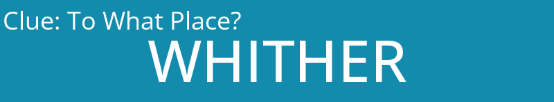 To What Place?