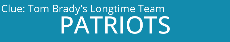 Tom Brady's Longtime Team