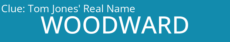 Tom Jones' Real Name