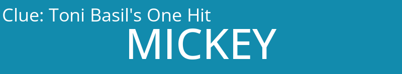 Toni Basil's One Hit