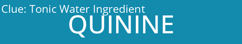 Tonic Water Ingredient