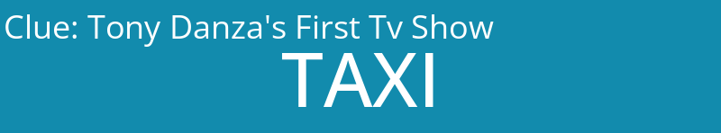 Tony Danza's First Tv Show