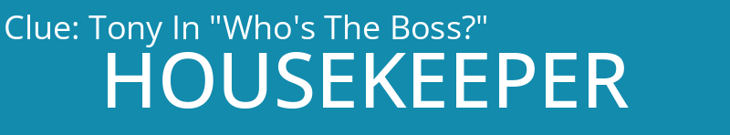 Tony In "Who's The Boss?"