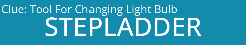 Tool For Changing Light Bulb