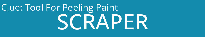 Tool For Peeling Paint