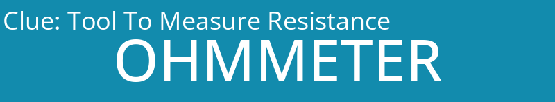 Tool To Measure Resistance