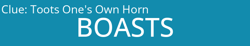 Toots One's Own Horn 