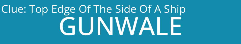 Top Edge Of The Side Of A Ship