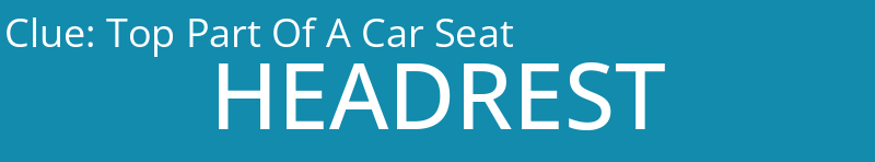 Top Part Of A Car Seat