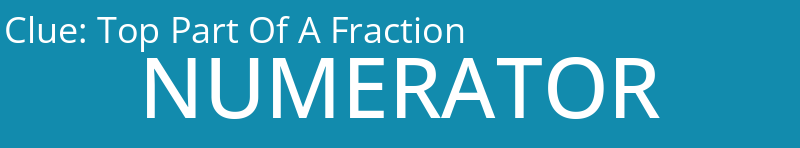 Top Part Of A Fraction