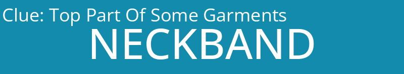 Top Part Of Some Garments