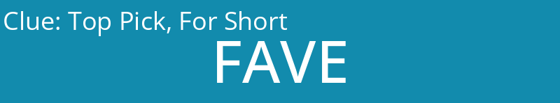 Top Pick, For Short