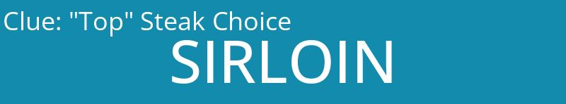 "Top" Steak Choice