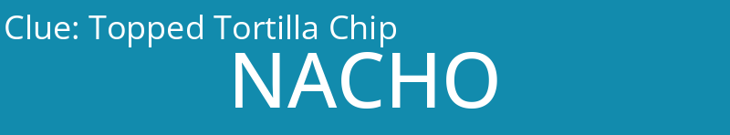 Topped Tortilla Chip