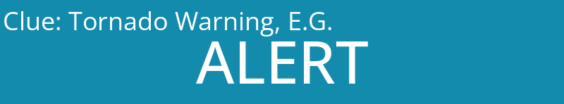 Tornado Warning, E.G.