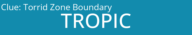 Torrid Zone Boundary