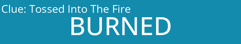 Tossed Into The Fire