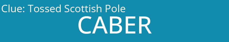 Tossed Scottish Pole