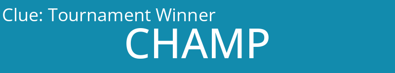 Tournament Winner
