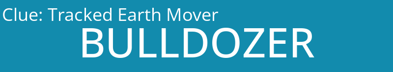 Tracked Earth Mover